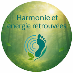 Logo cabinet de magnétothérapie par champs magnétiques pulsés et réflexologie plantaire